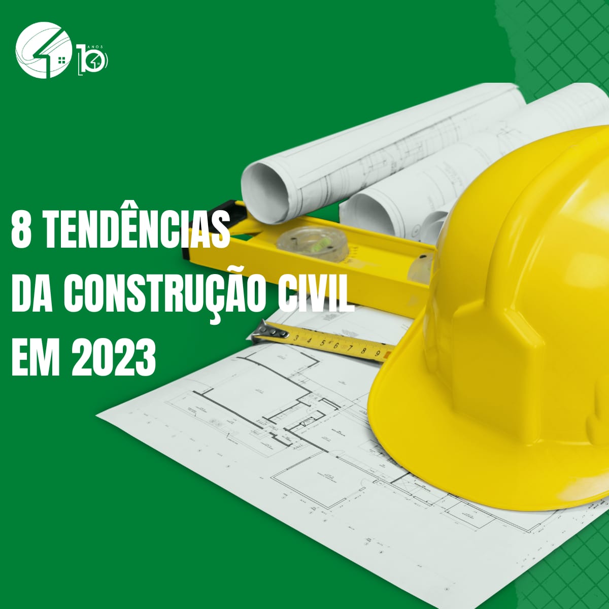 8 Tendências da construção civil em 2023