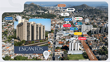 Conheça a localização do Encantos do Fonseca