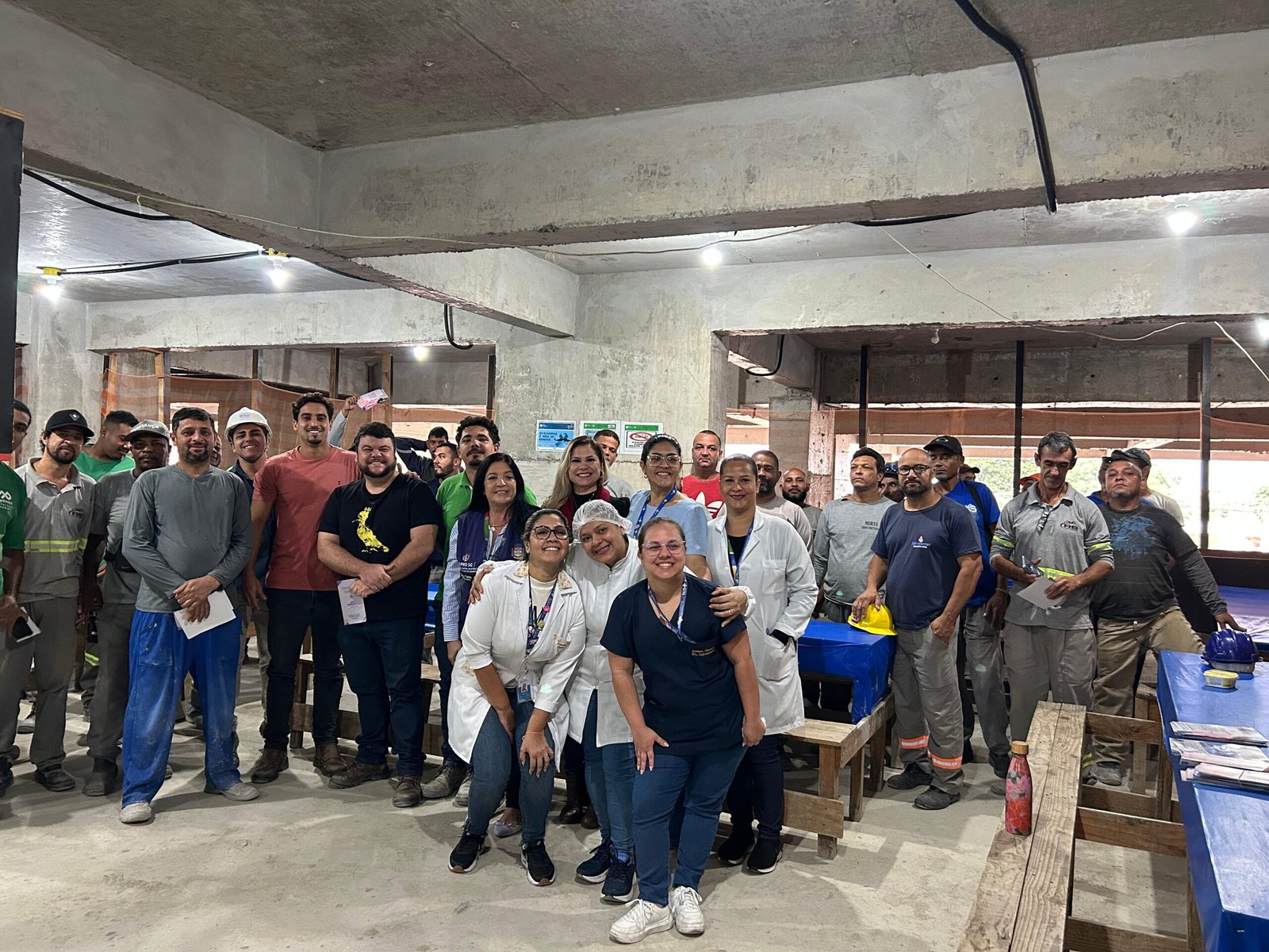 MP promove ação de saúde e vacinação na obra do Jardim Imperial II